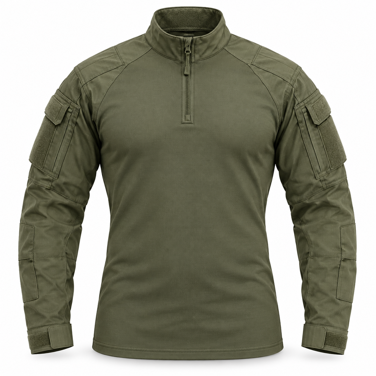 Combat shirts — virtual front-view product illustration