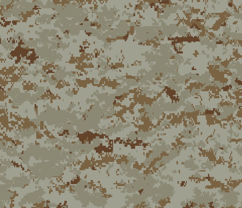 MARPAT DESERT flat camouflage reference