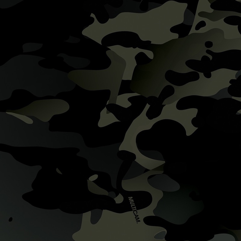MULTICAM BLACK flat camouflage reference