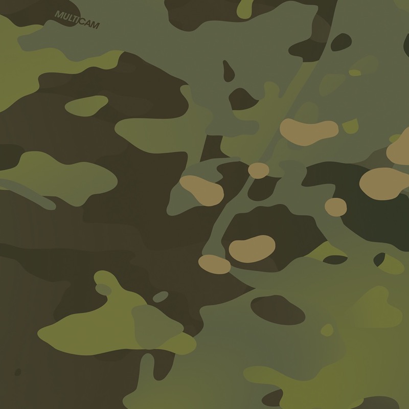 MULTICAM TROPIC flat camouflage reference