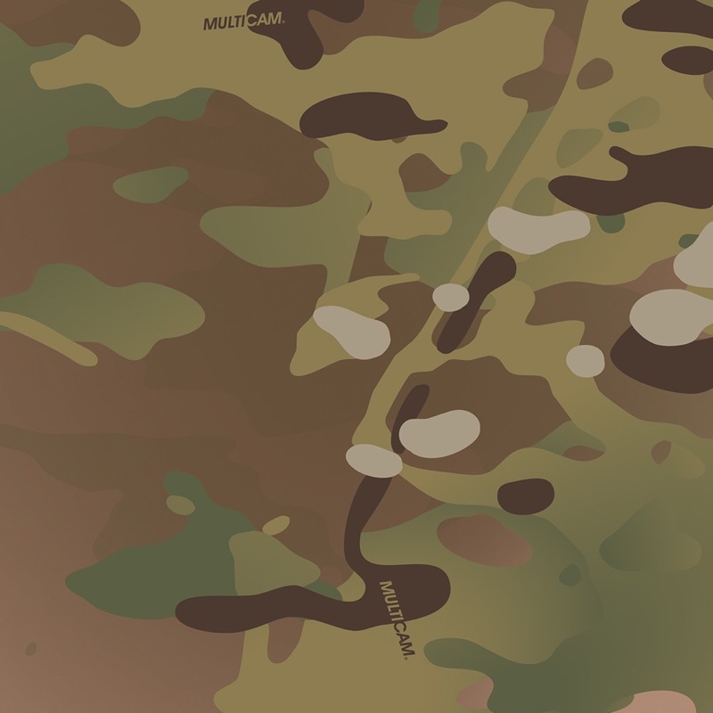 MULTICAM flat camouflage reference